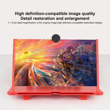 Foldable Mobile Screen Magnifier - 10